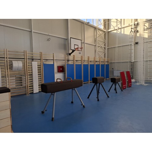 Sportingu përfundon me sukses projektin e rradhës në Maqedoninë e Veriut për furnizimin me pajisje sportive - Sallën e Edukatës Fizike për Shkollën Fillore 9 - vjeçare ''Zini Hani'' - Veleshtë
