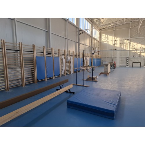Sportingu përfundon me sukses projektin e rradhës në Maqedoninë e Veriut për furnizimin me pajisje sportive - Sallën e Edukatës Fizike për Shkollën Fillore 9 - vjeçare ''Zini Hani'' - Veleshtë